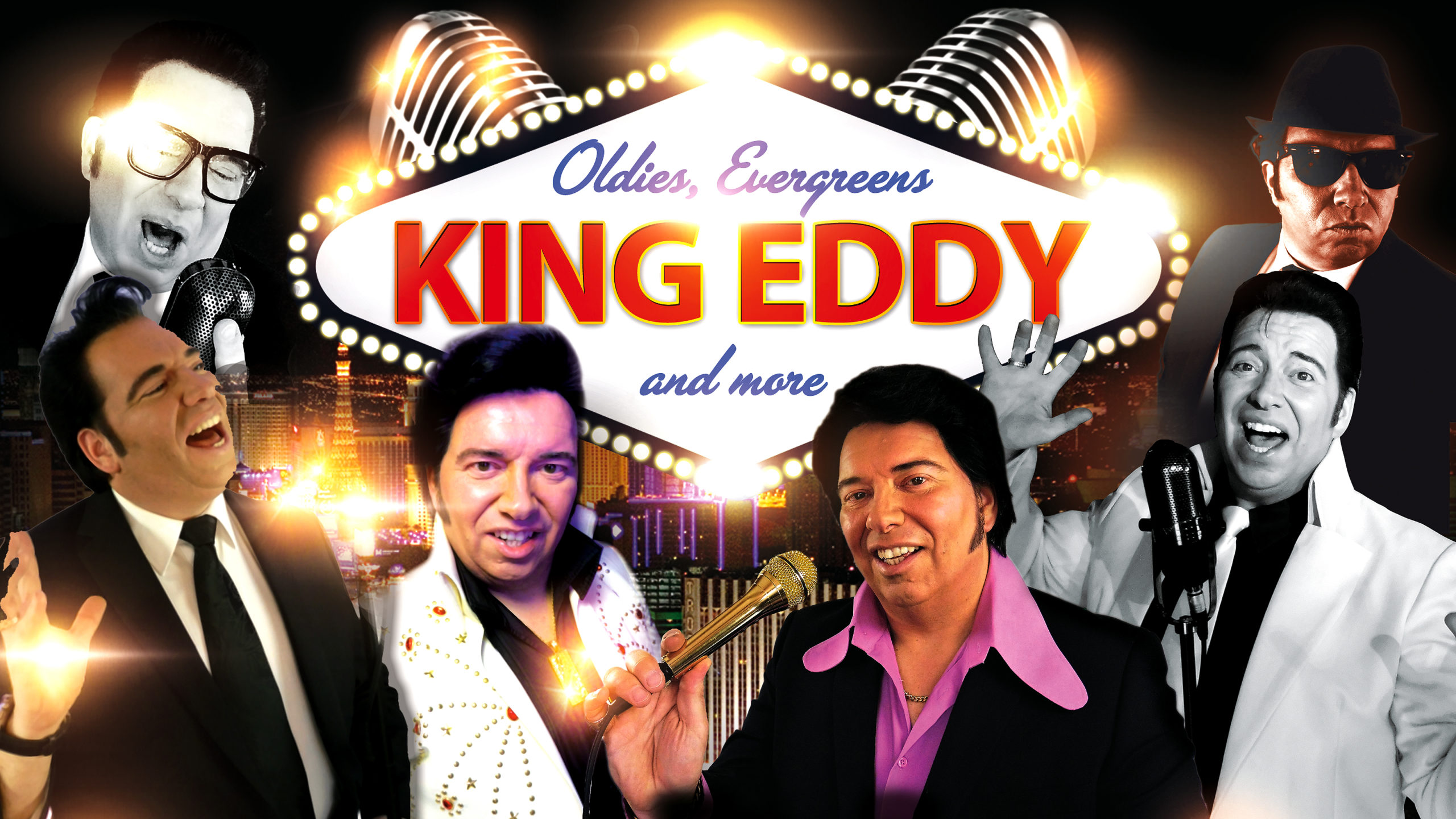 Eddy Ebeling alias King Eddy ist der führende Retro und Oldies Entertainer in Deutschland | Buch und Hörbuch Autor | Musical Darsteller
